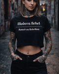 Raised on Rebellion Crop Tee