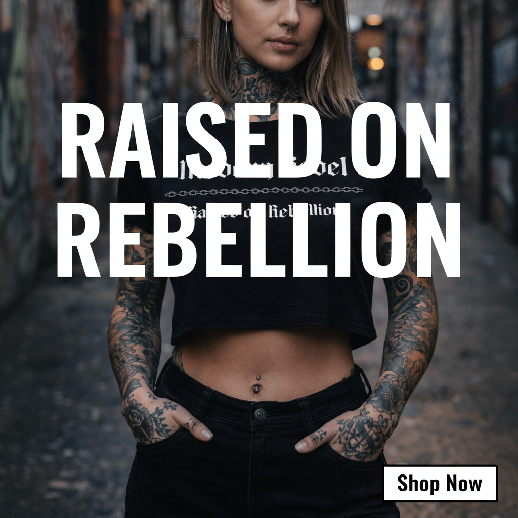Raised on Rebellion Instagram creative