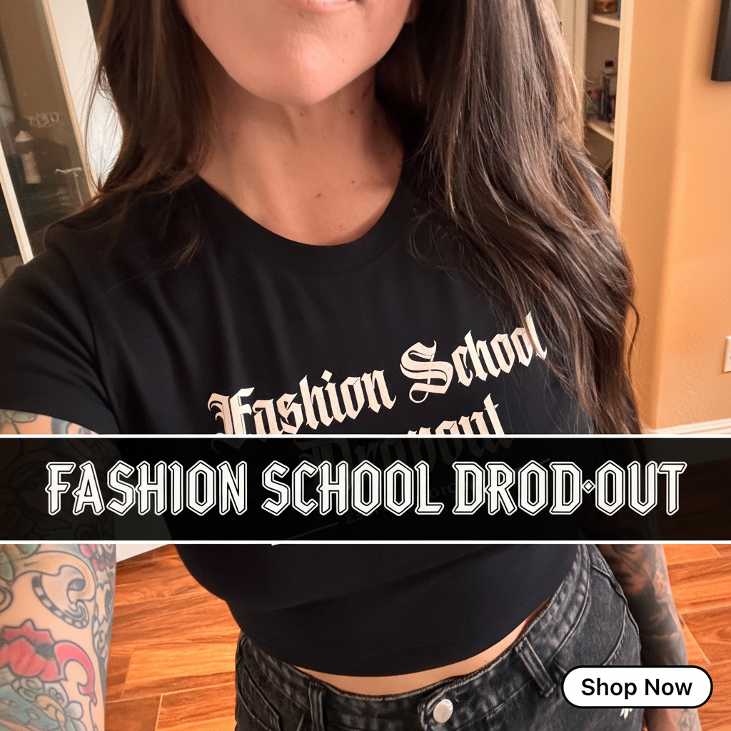 Fashion School Dropout Instagram creative