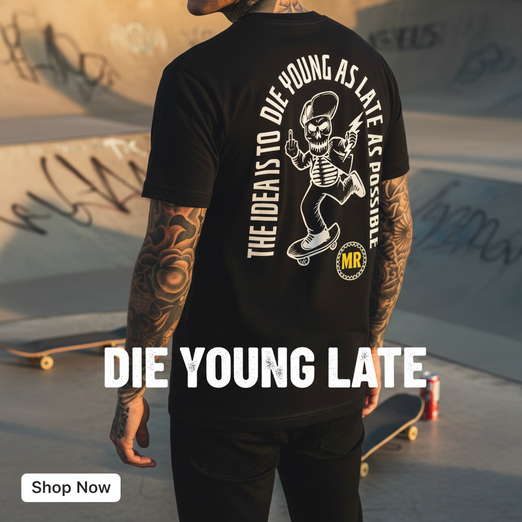 Die Young Late Instagram creative